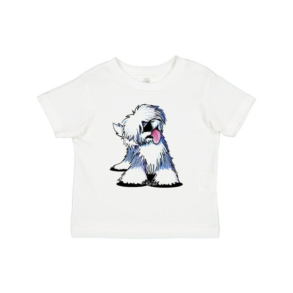 Inktastic Old English Sheepdog Boys or Girls Toddler T-Shirt