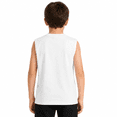 thumbnail image 7 of Boys Tank Top - Crew Neck Sleeveless T Shirts for Boy Casual Solid Color Cotton Lightweight Summer Tanks White 5-6 Years, 7 of 7