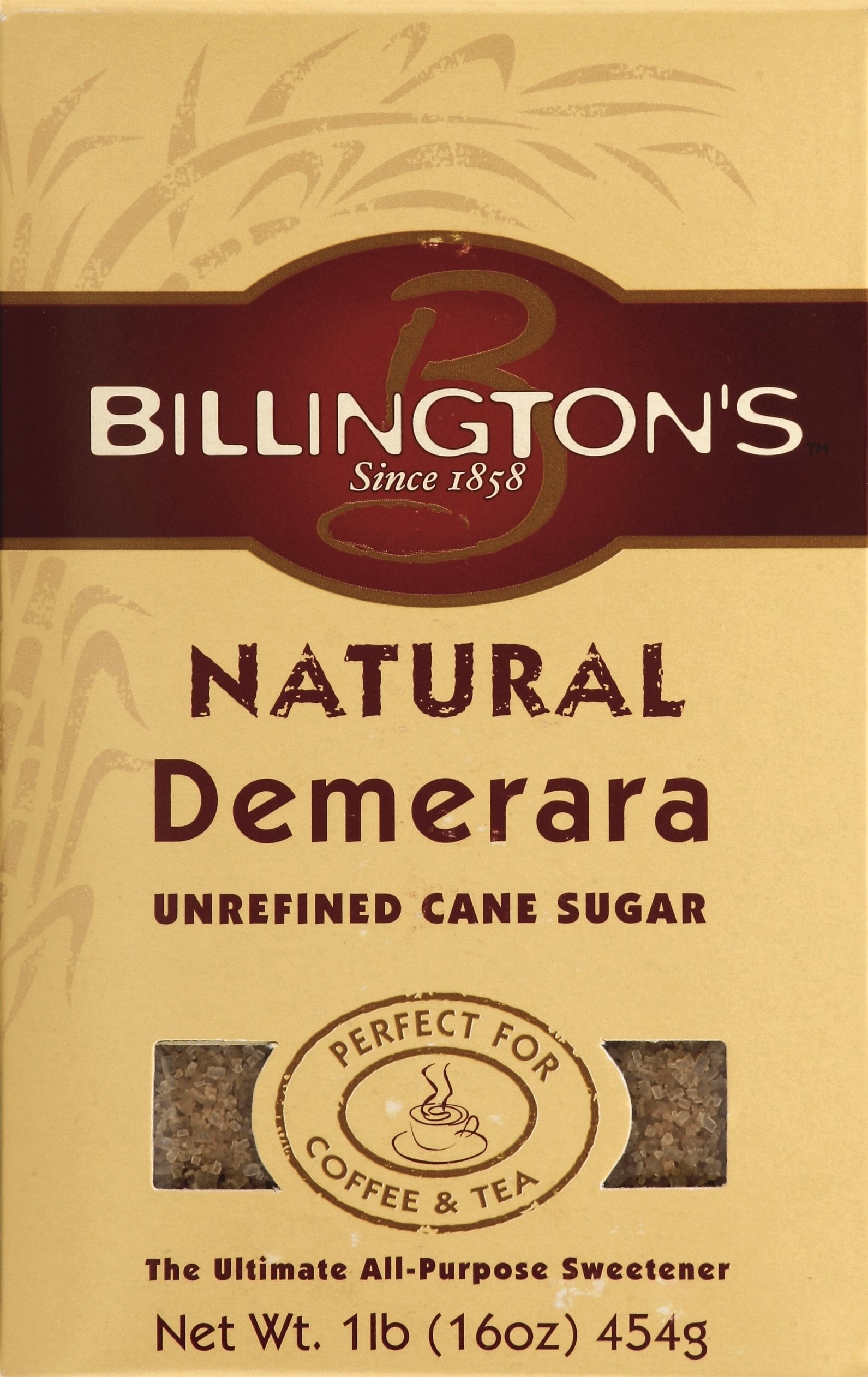 Wholesome Sweeteners Billingtons  Cane Sugar, 16 oz