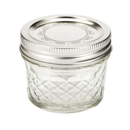 Ball Jelly Jars: Glass, 4 oz, 12 pack