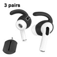 thumbnail image 1 of 3 Pairs AirPods Pro Ear Hooks Covers Added Storage Pouch Accessories Compatible with Apple AirPods Pro, 1 of 9