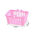 thumbnail image 5 of LINASHI Miniature Grocery Shopping 5pcs Miniature Shopping Basket Set for Dollhouse Supermarket Scenes Organization Exquisite Workmanship for Dollhouse, 5 of 8