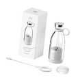 thumbnail image 4 of Licuadora portátil mini, licuadora inalámbrica para batidos, exprimidor de frutas para acampar, salir, deportes en interiores y exteriores, uso diario Blanco, 4 of 9