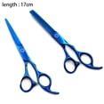 thumbnail image 2 of Juego de tijeras para el cabello, tijeras profesionales de peluquero, corte de pelo, cizalla de textura de adelgazamiento elegante para corte de pelo, 2 of 5