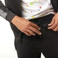 thumbnail image 6 of Rebel Minds Men Track Pants (Black Charcoal), 6 of 7