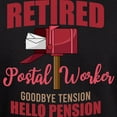 thumbnail image 3 of CafePress - Retired Postal Worker Funny Postman Hel Sweatshirt - Pullover Hoodie, Classic, Comfortable Hooded Sweatshirt, 3 of 4
