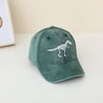 thumbnail image 2 of Gibobby Baby Baseball Cap Dinosaur Pattern Toddler Snapback Hat Infant Ball Cap Newborn Hats for Boys Girls 12 18 Months 1-4T Kids Summer Sun Hat(One Size,Green), 2 of 4