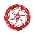 thumbnail image 2 of Protector de ventilador de motor de motocicleta, carcasa protectora, decoración de reparación, diámetro de 14,5 cm, cubierta giratoria de aleación de rojo, 2 of 8