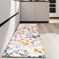 thumbnail image 4 of Pioneer Flower Floral Print Pattern Kitchen Rug Mat,Kitchen Runner Rugs Non Skid Washable,Decorative Kitchen Floor Mats for Kitchen,Sink,Laundry,17"X47", 4 of 5