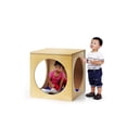 thumbnail image 2 of Whitney Brothers WB0217 Toddler Play House Cube with Floor Mat Set, Natural UV, 2 of 3