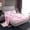 Pink P, variant on Castle Fairy Personalized Initial A Twin Sheet Sets,Kawaii Pink Ribbon Bow Bedding