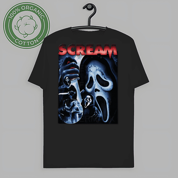 RARE Ghostface Scream Tee Shirt Scary Movie Halloween (V2) Crew T-Shirt S-5XL-TH59225