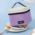 thumbnail image 4 of Bolsa de Almuerzo para Mujeres y Hombres, Lonchera Reutilizable Aislada, Bolsas de Almuerzo una Prueba de Fugas para Oficina de Trabajo o Viajes,F, 4 of 6