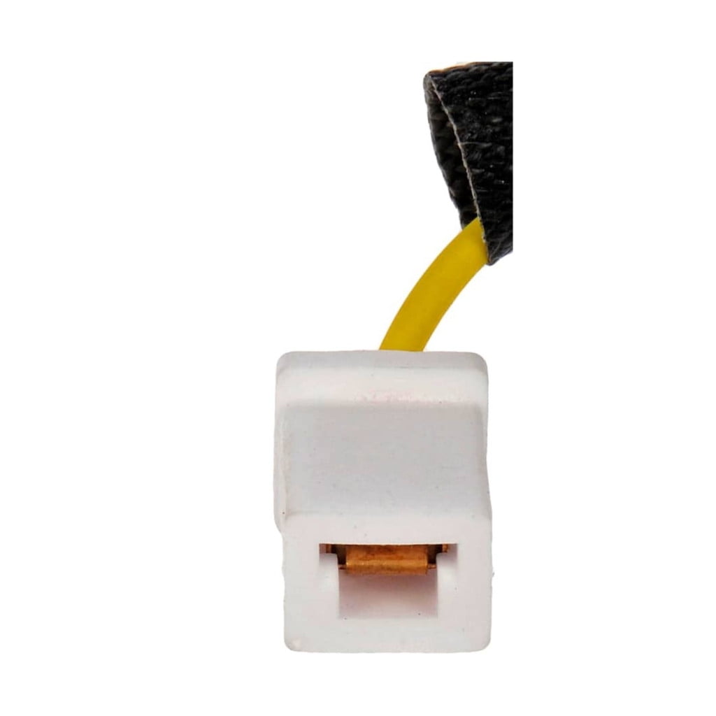 KarParts360 For GMC K2500/K3500 1992-1999 Glow Plug Jumper Wire Pigtail | Plastic Cable Jacket | Black and White | Tin Brass Terminal | Pin Terminal | Replacement For 15320904