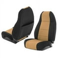 thumbnail image 6 of Smittybilt Neoprene Front and Rear Seat Cover Kit (Black/Tan) - 471125, 6 of 7
