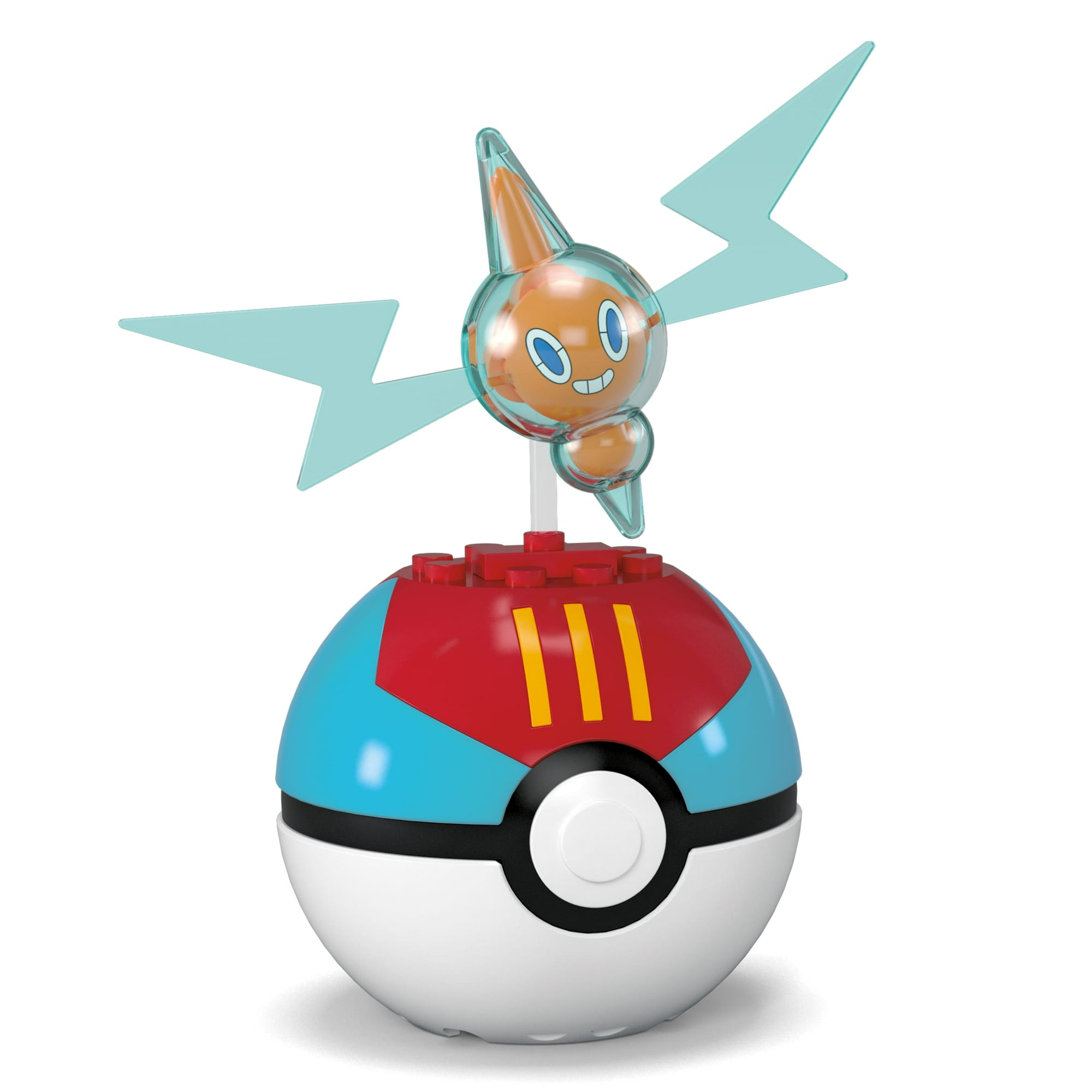 MEGA Pokémon Rotom Building Toy Kit, Poseable Action Figure (17 Pieces) for Kids
