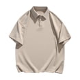 thumbnail image 1 of pstuiky camisetas de hombre, Blusas de manga corta con cuello redondo y bolsillos para playa y gimnasio para hombre camisetas de hombre xl, 1 of 8