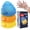 Multicolor, variant on Spargos Urinal Screen Deodorizer, Multi-Scent Anti-Splash 3D Wave Urinal Cakes, Long-Lasting Odor Protection, 24 Pack