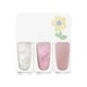 thumbnail image 1 of Esmalte de uñas de tres colores, sin horneado, secado rápido, set duradero, desprendible, a base de agua, manicura, 1 ml, 1 of 3