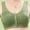 Army Green, variant on Front Closure Bras for Older Women Front Snap Closure Padded Bra for Older Senior Women, No Underwire Full Coverage Comfortable Bra Everyday Seamless Bras Bras for Older Women 3 Front Closure E