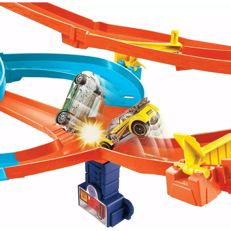 Hot Wheels City Auto Lift Expressway Track Set - Walmart.com