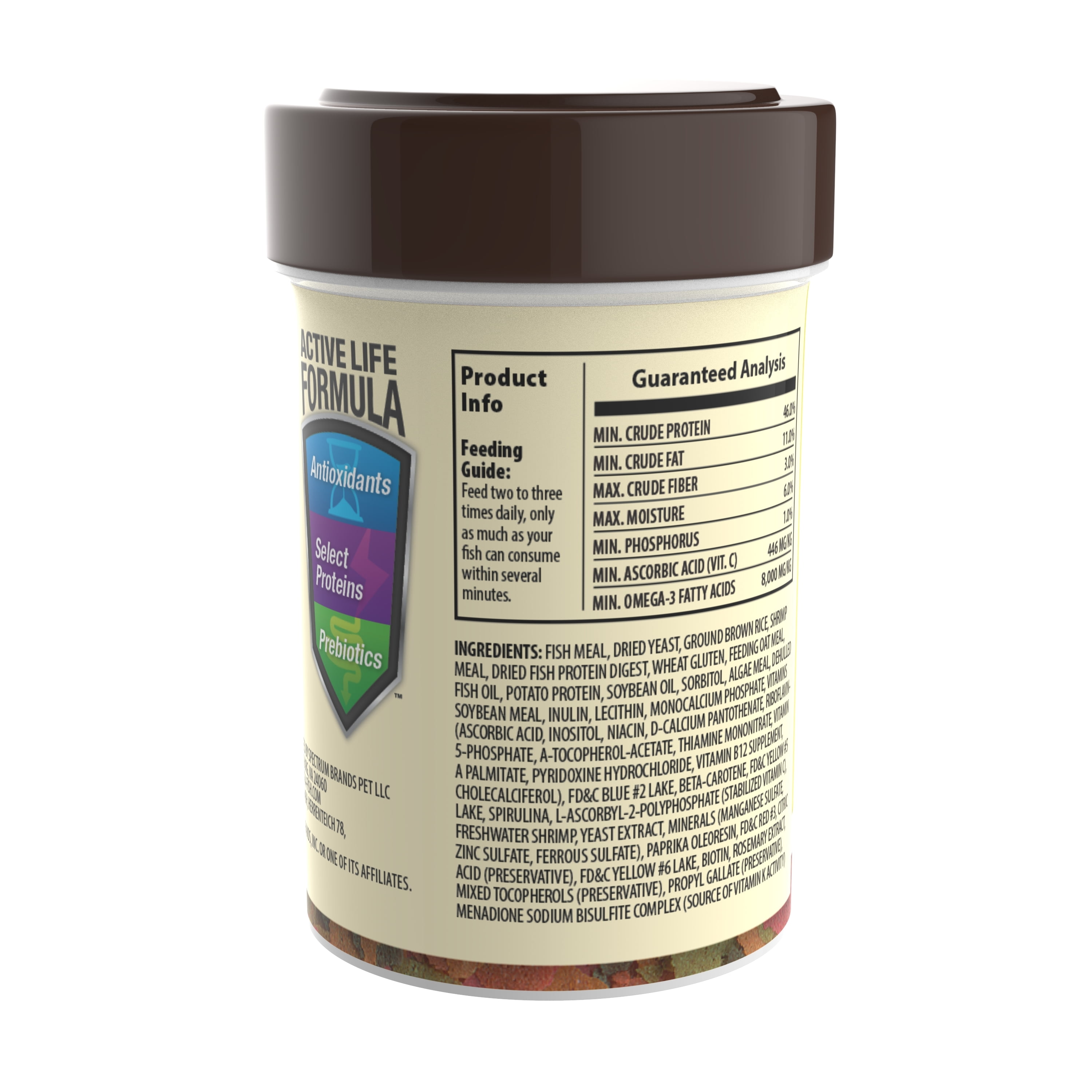 (2 pack) Tetra TetraMin Tropical Flakes, Nutritionally Balanced Fish Food, 0.42 oz.