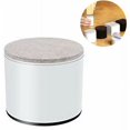 thumbnail image 2 of 4 Home Care Table Riser Pads, Round White 40x52mm, 2 of 5