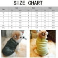 thumbnail image 4 of STGRGFHY Pet Dogs Fleece Sweater Puppy Winter Vest Coat Warm Jacket for Small Dogs,Pet Dog Cat Villus Warm Vest Puppy Doggy Apparel Clothing,Red stripes XXXL, 4 of 9
