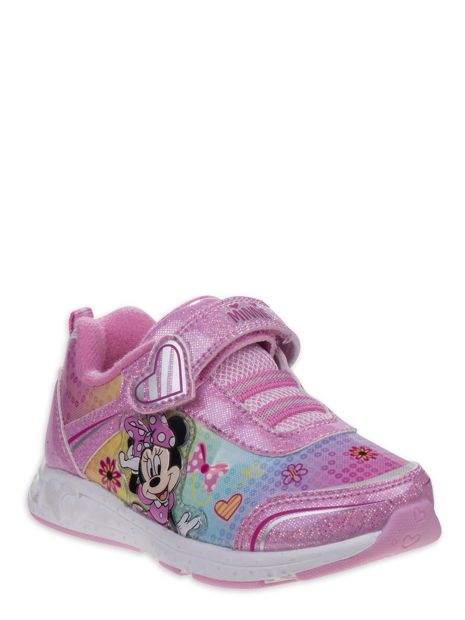 Pink Girls Minnie Light Up Sneakers Toddler/Little Kid 