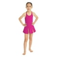 thumbnail image 1 of IEFIEL Girls Sleeveless Tennis Golf Dress with Shorts Set Teens Juniors 2Pcs Athletic Dance Outfit Workout Tracksuit A Rose Red 8, 1 of 7