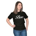 thumbnail image 5 of Bae Relationship Boyfriend Girlfriend Women's Graphic T Shirt Tees Brisco Brands L, 5 of 5