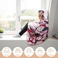 thumbnail image 5 of Hazbin Hotel Animation Hooded Blanket Soft Warm Cloak Wearable Blanket Hoodie For Kids Adult Cozy Flannel Fleece Bedding Throw Hooded Blanket, 5 of 7