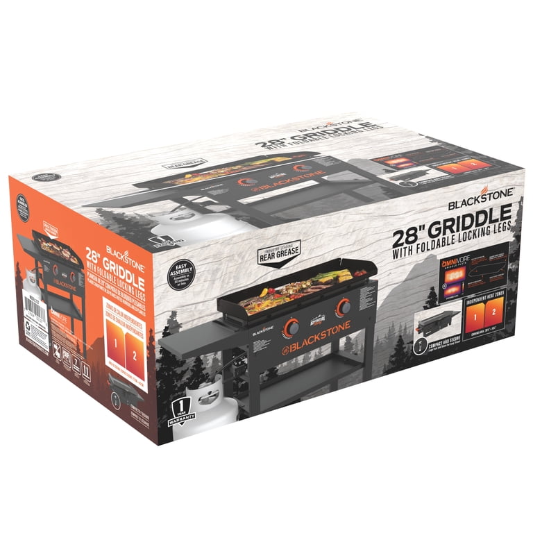 Blackstone 28” Adventure Ready 2-Burner Propane Griddle with