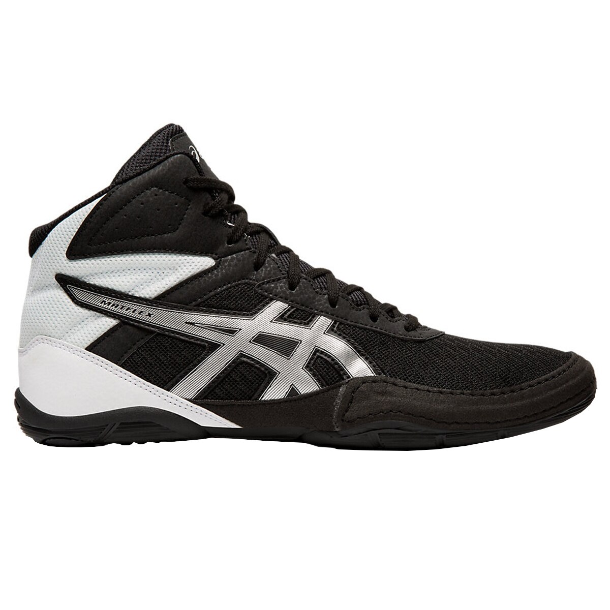 ASICS - Asics Matflex 6 GS Junior Wrestling Shoes - Black, Silver ...