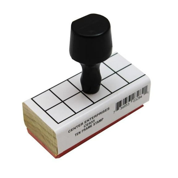 Ten Frame Stamp - 3 Each