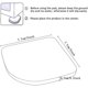 thumbnail image 4 of Anti Vibration Pad Anti Vibration Mat Washing Machine Eva Washing Machine Mat Anti Shock Anti-slip Fridge Mute Pad For Washing Machine Fridge Dryer Tr, 4 of 5