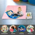 thumbnail image 3 of AOLOA Personalized Toddler Nap Mat with Name – Fox Theme Roll-Up Sleeping Mat for Preschool Daycare, Removable Pillow Soft Minky Blanket, Custom Kids Nap Mat for Girls, Ideal for Travel or Camping, 3 of 8