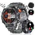 thumbnail image 1 of Reloj inteligente ESFOE Military para hombre con contestador/marcado de llamadas IP68, 1 of 9