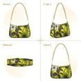 thumbnail image 7 of FORMRS Womens Shoulder Bag with Chain Strap Clutch Purse Cute Tote Handbag, Yellow Flowers, 7 of 7