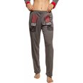 thumbnail image 4 of Pijama de Mujer Pantalon Y Playera Gris Santa 34 VICKJACK VICKSANT2N1, 4 of 6