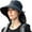 Black, variant on Sun Hats for Women Hiking Fishing Hat Wide Brim Hat with Large Neck Flap Sun Protection Hats for Men and Women
