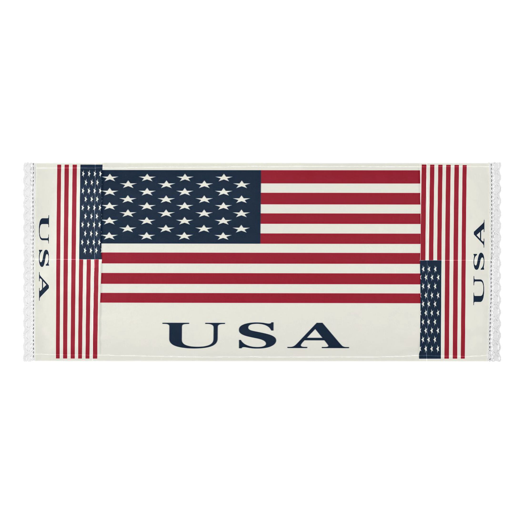 Wobogo American Flag Washing Machine Cover Dustproof Washer Dryer Cover Waterproof Laundry Room Decorative Protector