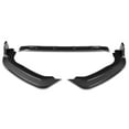 thumbnail image 2 of DNA Motoring 2-PU-685-PCF For 2018 to 2020 Honda Fit Carbon Fiber Look 3Pcs Front Bumper Lips Guard Body Kit w/Vertical Stabilizers 19 20, 2 of 3
