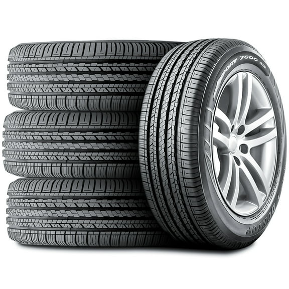 Set of 4 (FOUR) Dunlop SP Sport 7000 A/S 185/55R16 83H (OE) All Season Tires Fits: 2009-14 Honda Fit Sport, 2015-20 Honda Fit EX-L