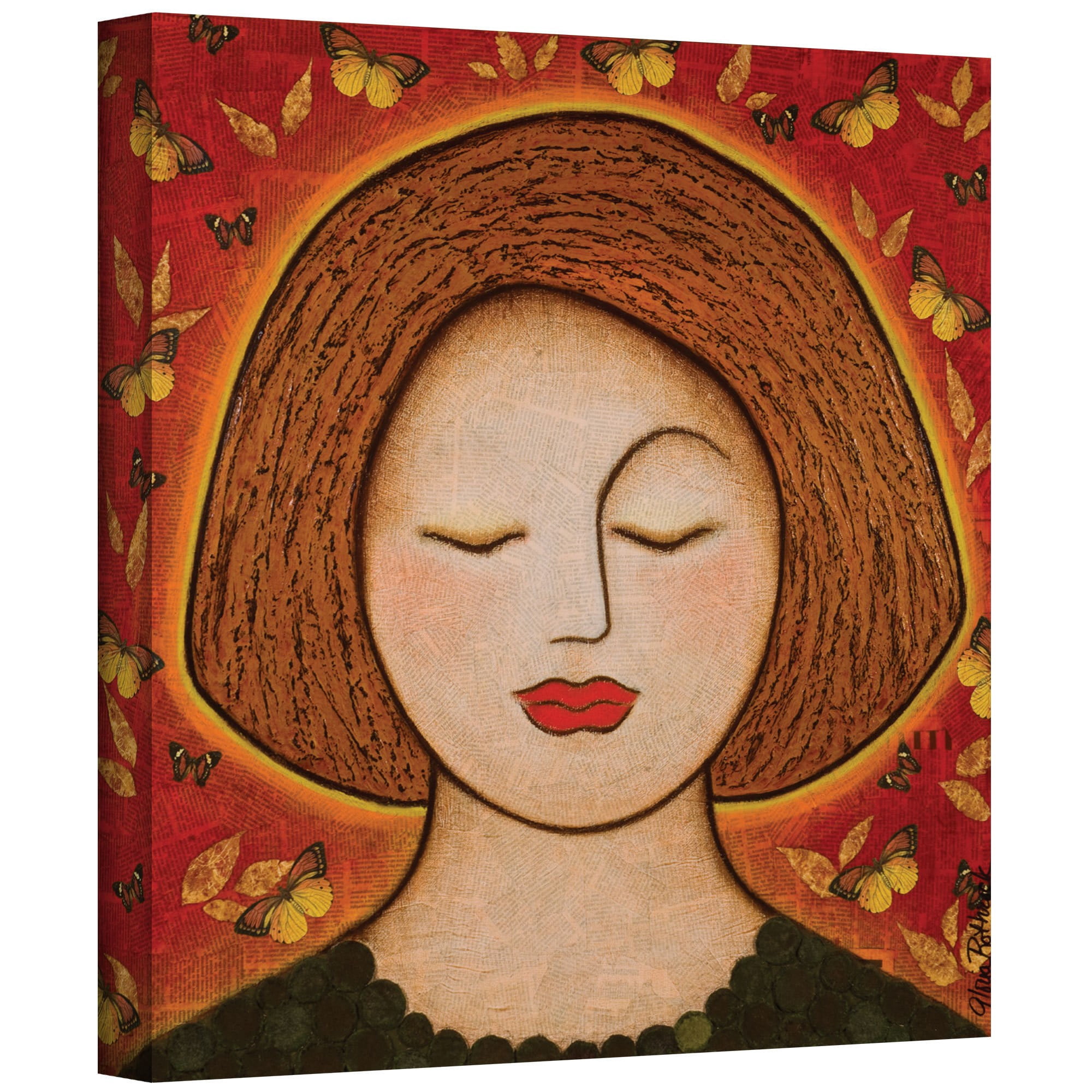 Gloria Rothrock "Transformation" Gallery-Wrapped Canvas