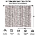 thumbnail image 2 of Blackout Kids Curtains,Baseballs Outlines White Pattern Children's Insulated Curtains Set Of 2,Bedroom Essentials,Toddler Room Decor 52"x84", 2 of 5