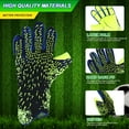 thumbnail image 5 of Jokapy Youth Goalkeeper Gloves, Anti-Slip Soccer Goalie Gloves for Kids, Green, 5 of 10