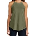 thumbnail image 3 of Gravity Threads Womens Rocker Halter Tank Top - Military Green Frost - 3X-Large, 3 of 3