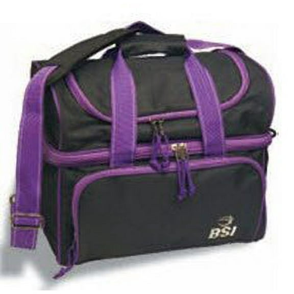 BuyBocceBalls BSI Series Bocce or Bowling Bag-Purple and Black