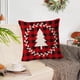thumbnail image 4 of Linen Christmas Pillowcase 17.71x17.71in Used For Christmas Decoration Winter Holiday Decoration Pillow Cover Suitable For Home Sofas, 4 of 6